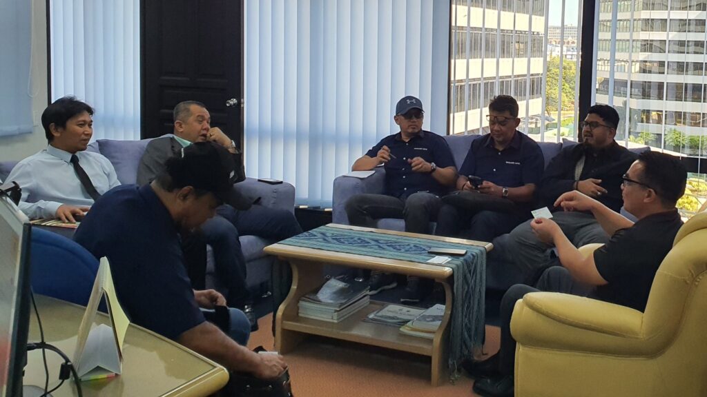 pengarah lpkp sabah menerima lawatan sudc lpkp sabah 16 feb 2024